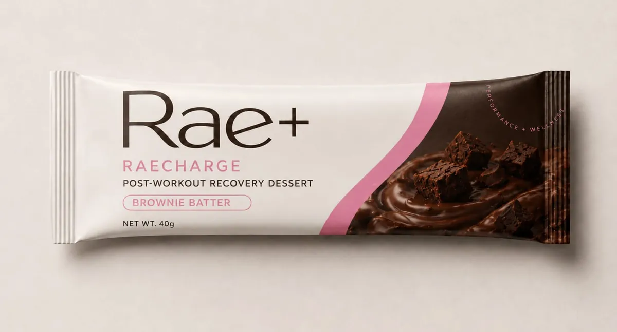 RaeCharge Brownie Batter pack