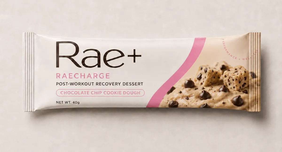 RaeCharge Chocolate Chip Cookie Dough pack